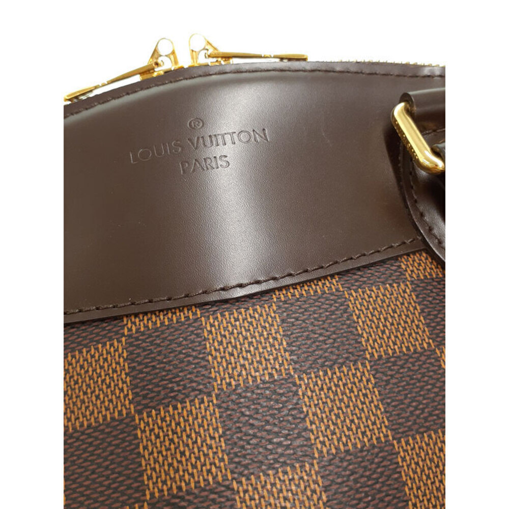 Louis Vuitton Semi Damier Ebene Bag Verona Shoulder Brown - Picture 5 of 8